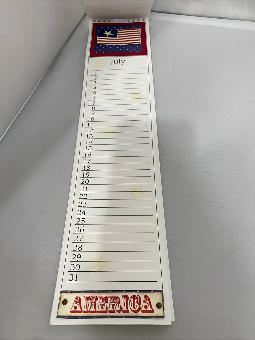 Completed Event Calendar